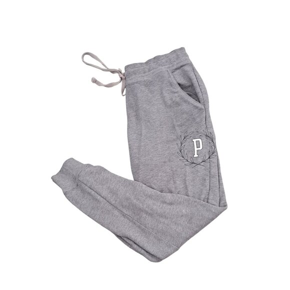 Victoria's  Secret PINK Gray With Pockets Sweatpants Size Small - Picture 1 of 10